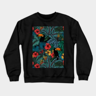 Toucan garden Crewneck Sweatshirt